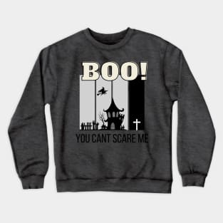 Haunted Mansion | You Can't Scare Me Halloween Classic Vintage Crewneck Sweatshirt